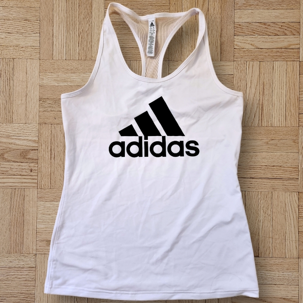 Adidas racerback workout athletic tank top
